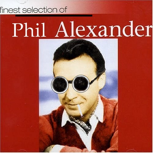 Album cover parody of Finest Selection of Peter Alexander by Peter Alexander