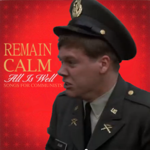 Album cover parody of All Is Well - Songs For Christmas by Clay Aiken